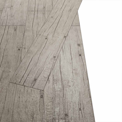 Vloerplanken 18 pcs Grijs 5,26 m² PVC
