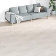 Vloerplanken PVC 18 stuks 122,8x23,8 cm wit