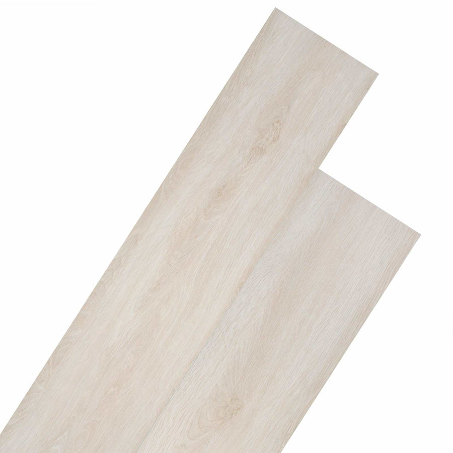 Vloerplanken 18 pcs Wit 5,26 m² PVC