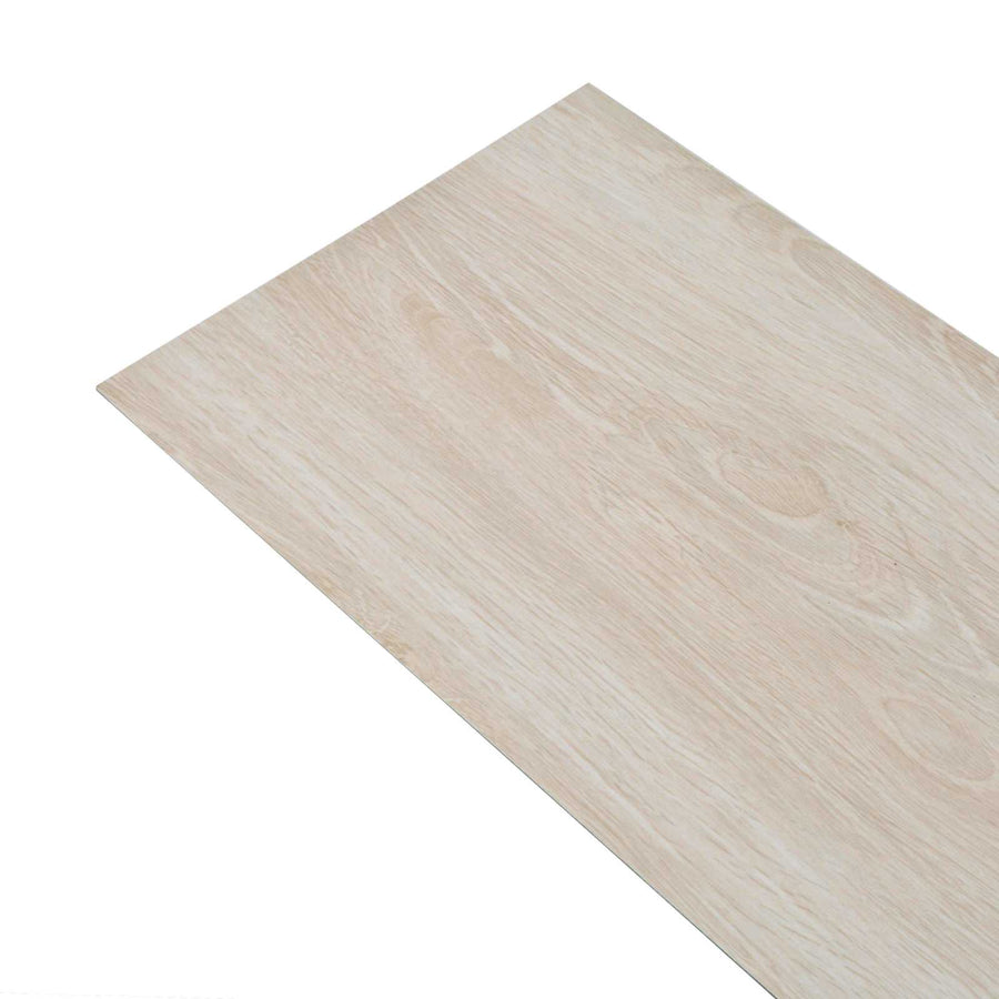 Vloerplanken 18 pcs Wit 5,26 m² PVC