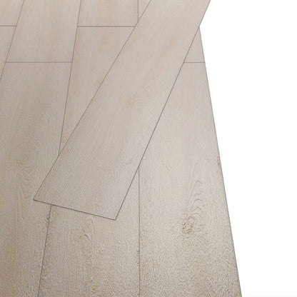 Vloerplanken 18 pcs Wit 5,26 m² PVC