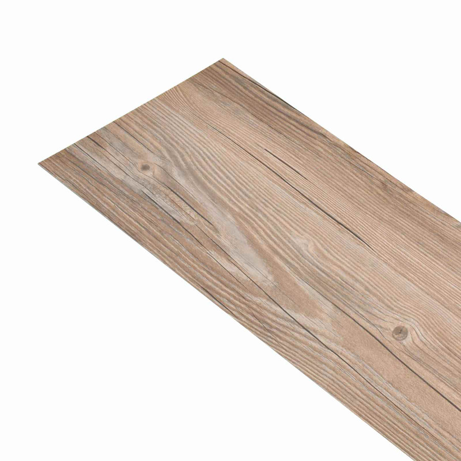 Vloerplanken 18 pcs Bruin 5,26 m² PVC