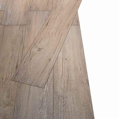 Vloerplanken 18 pcs Bruin 5,26 m² PVC