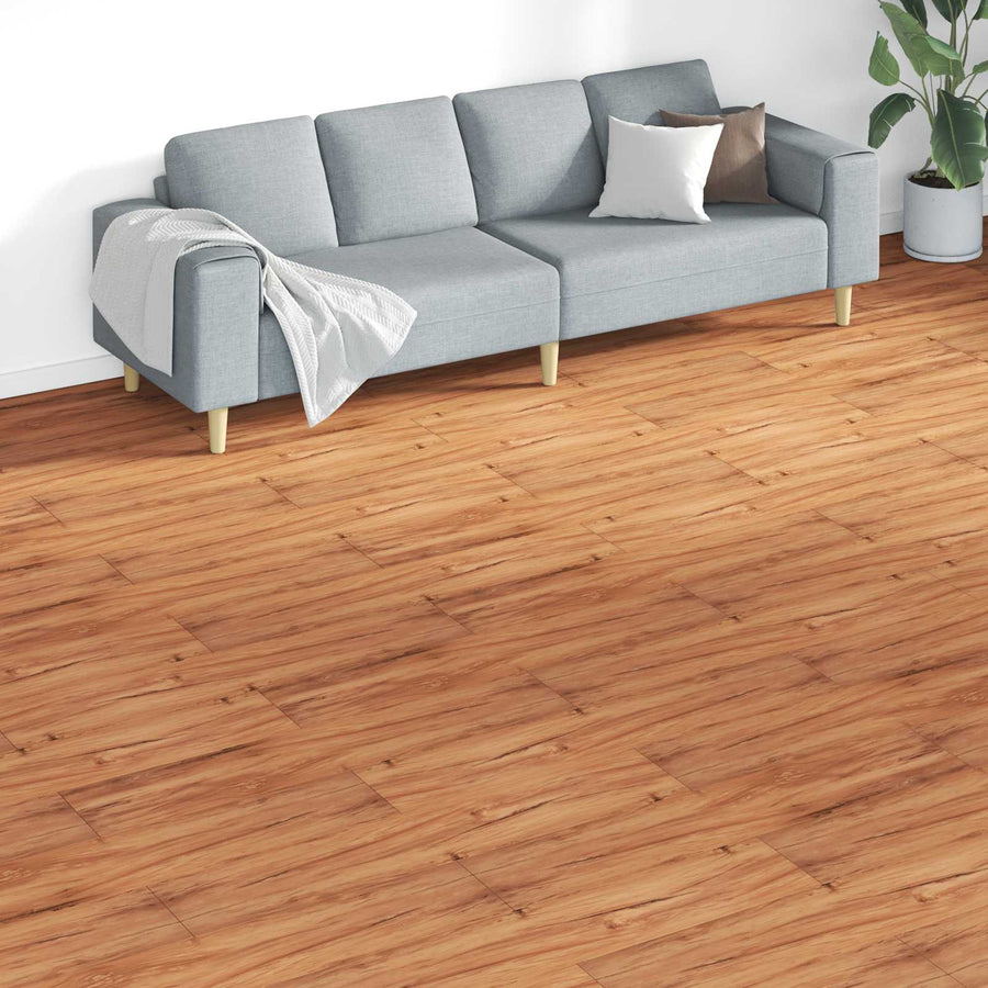 Vloerplanken 18 pcs Bruin 5,26 m² PVC