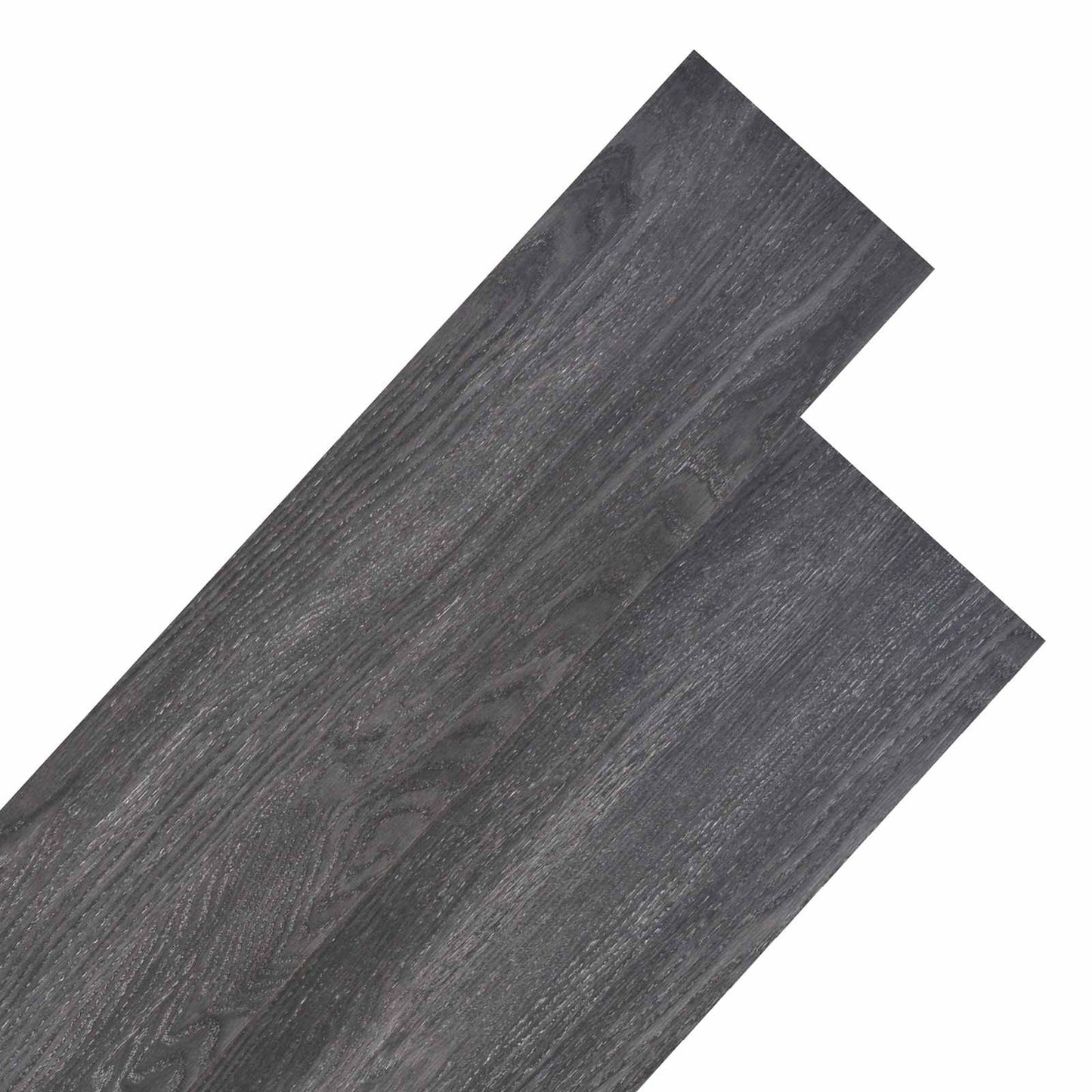 Vloerplanken 18 pcs Zwart en Wit 5,26 m² PVC