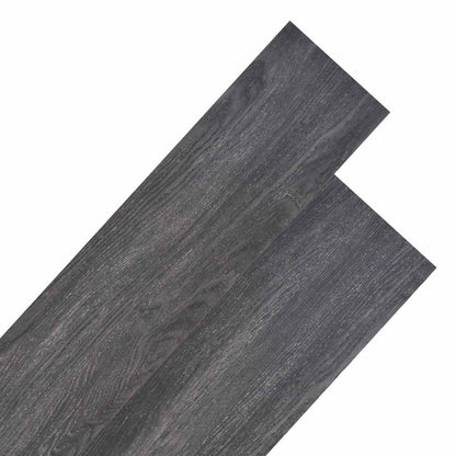 Vloerplanken 18 pcs Zwart en Wit 5,26 m² PVC