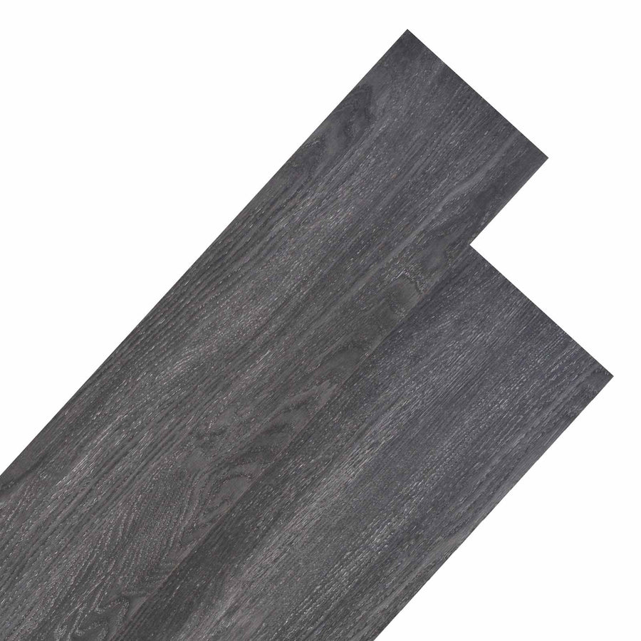 Vloerplanken 18 pcs Zwart en Wit 5,26 m² PVC