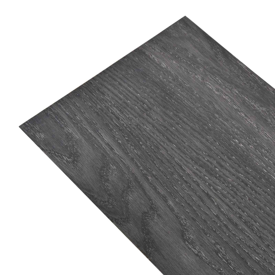 Vloerplanken 18 pcs Zwart en Wit 5,26 m² PVC
