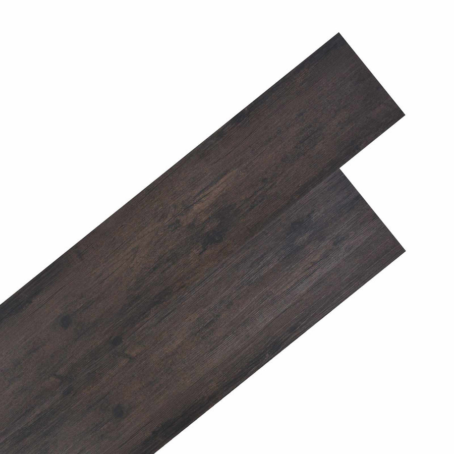 Vloerplanken 18 pcs Donkergrijs 5,26 m² PVC
