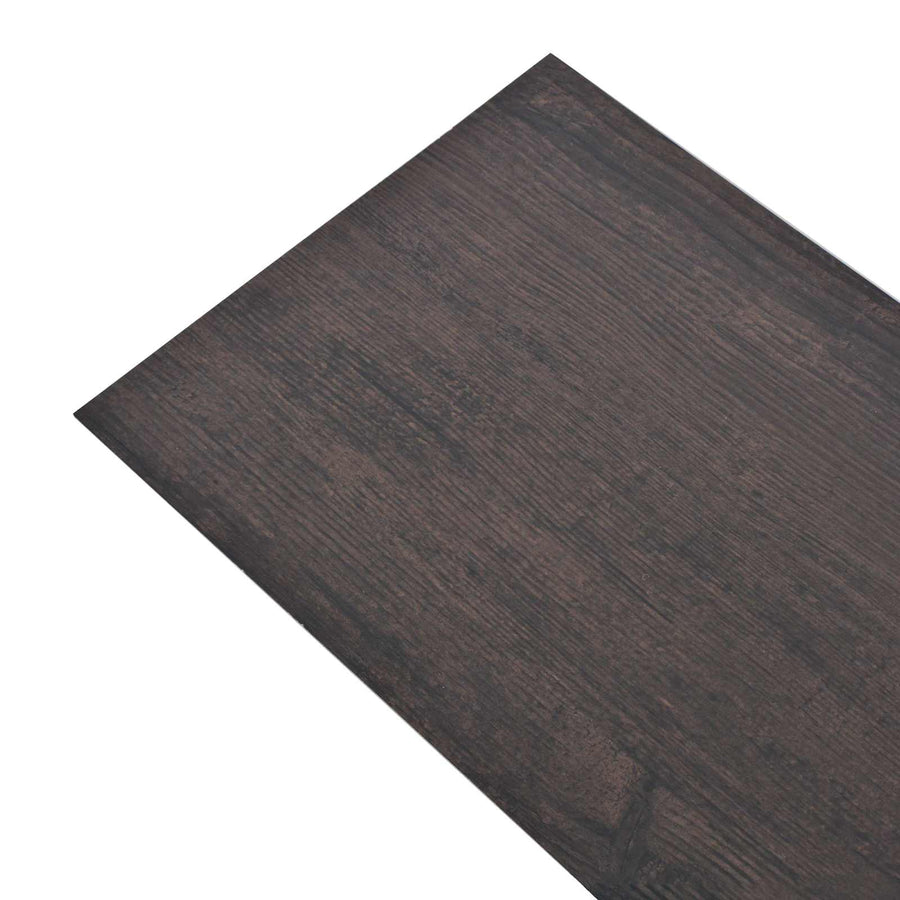 Vloerplanken 18 pcs Donkergrijs 5,26 m² PVC