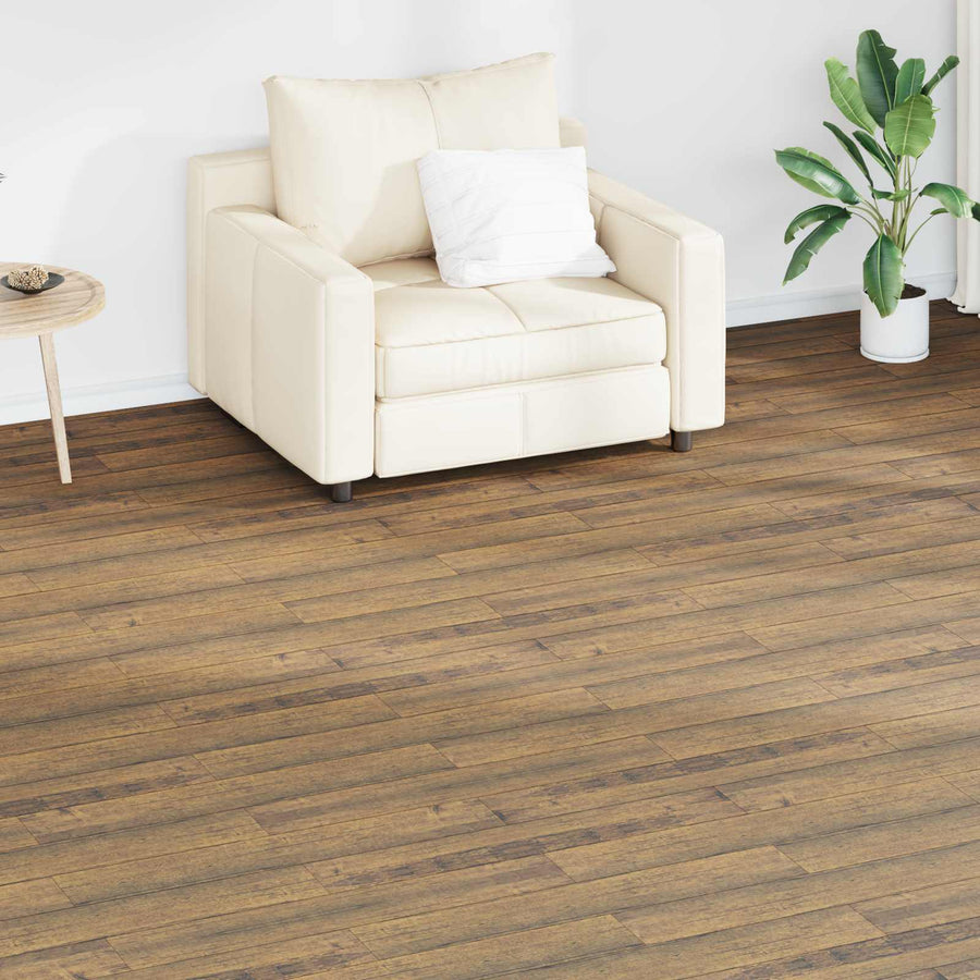 Vloerplanken 36 pcs Walnoot Bruin 5,02 m² PVC