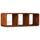 TV Cabinet 120X30X40 cm Solid Wood with Honey Finish