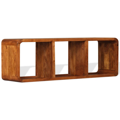 Tv-Meubel 120X30X40 Cm Massief Hout Met Honingafwerking