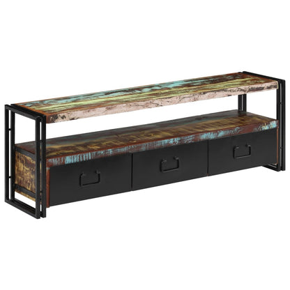 Tv-Meubel 20X30X40 Cm massief gerecycled hout