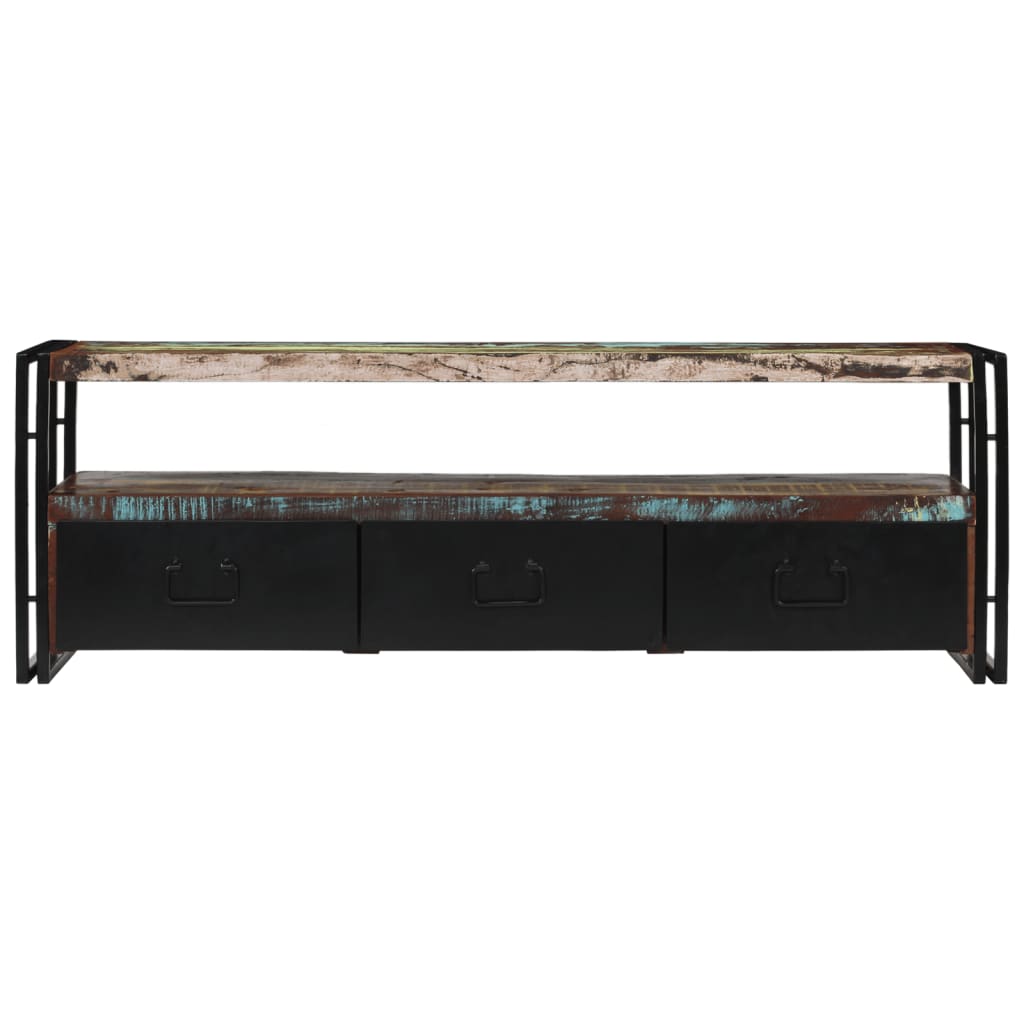 Tv-Meubel 20X30X40 Cm massief gerecycled hout