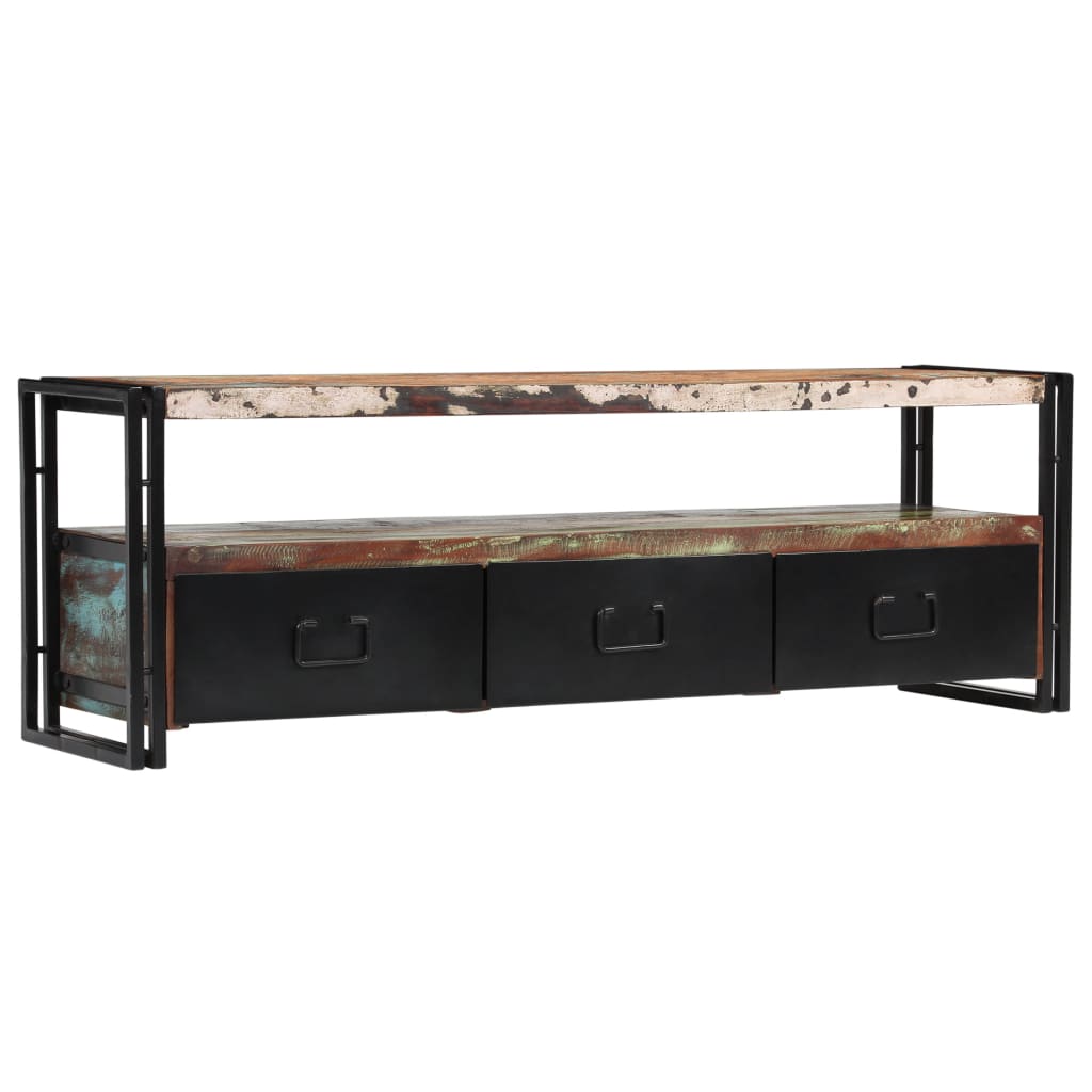 Tv-Meubel 20X30X40 Cm massief gerecycled hout