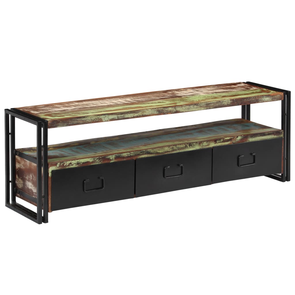 Tv-Meubel 20X30X40 Cm massief gerecycled hout