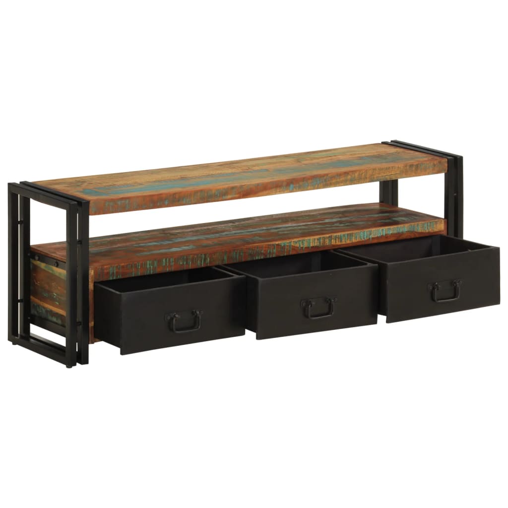 Tv-Meubel 20X30X40 Cm massief gerecycled hout