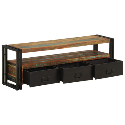 Tv-Meubel 20X30X40 Cm massief gerecycled hout