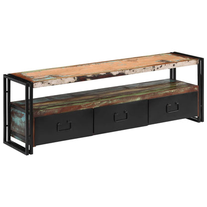 Tv-Meubel 20X30X40 Cm massief gerecycled hout