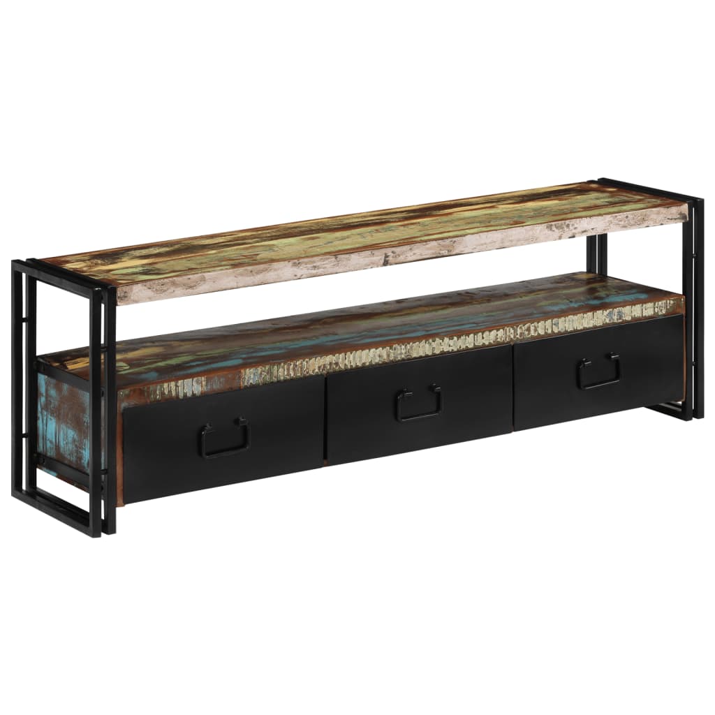 Tv-Meubel 20X30X40 Cm massief gerecycled hout