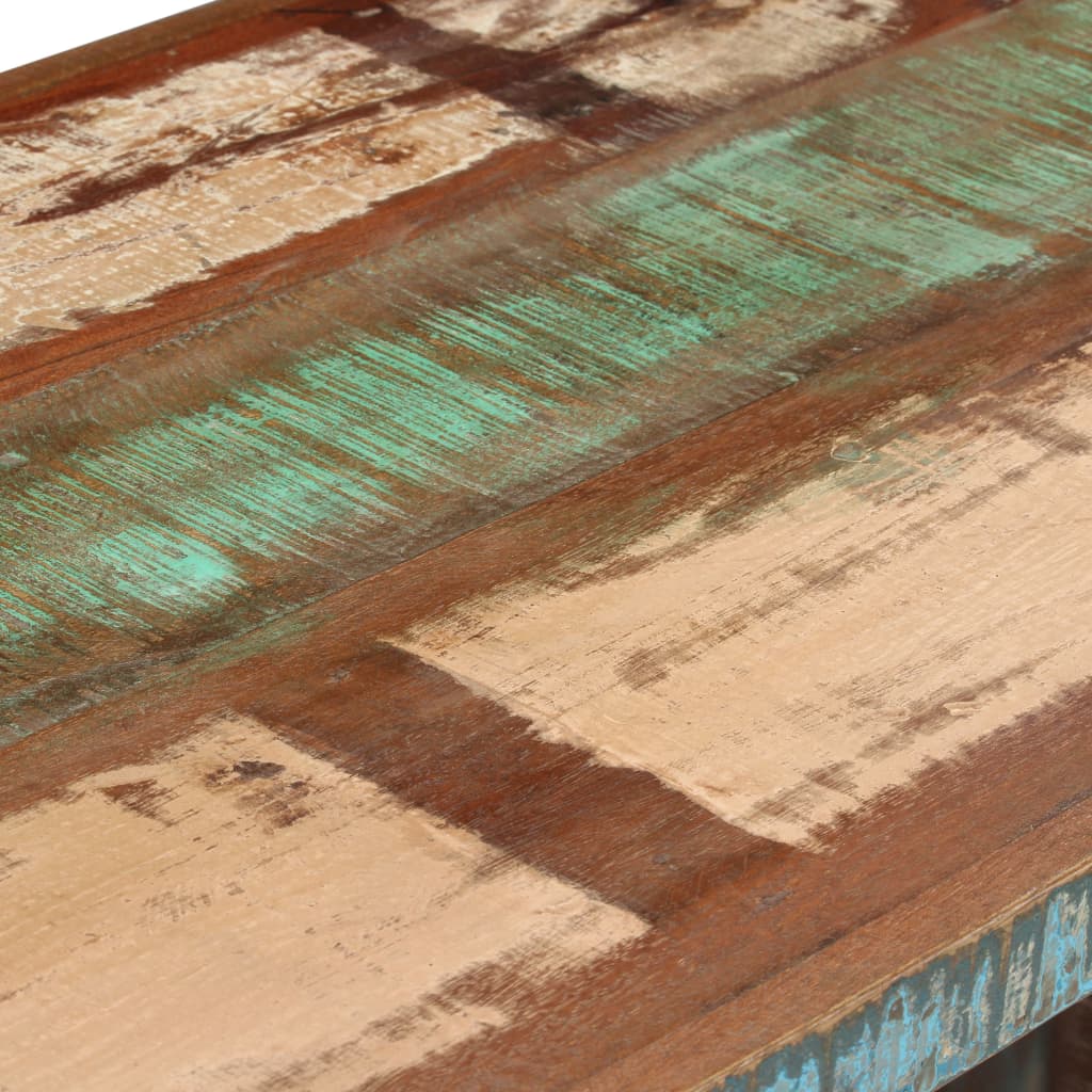 Bureau 140X50X77 Cm massief gerecycled hout