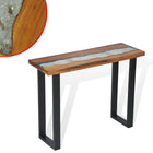 Console table 100x35x75 cm teak wood