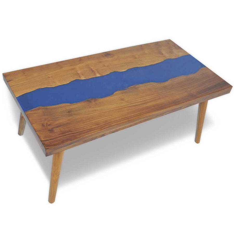 Salontafel 100X50X40 Cm Teakhout Hars