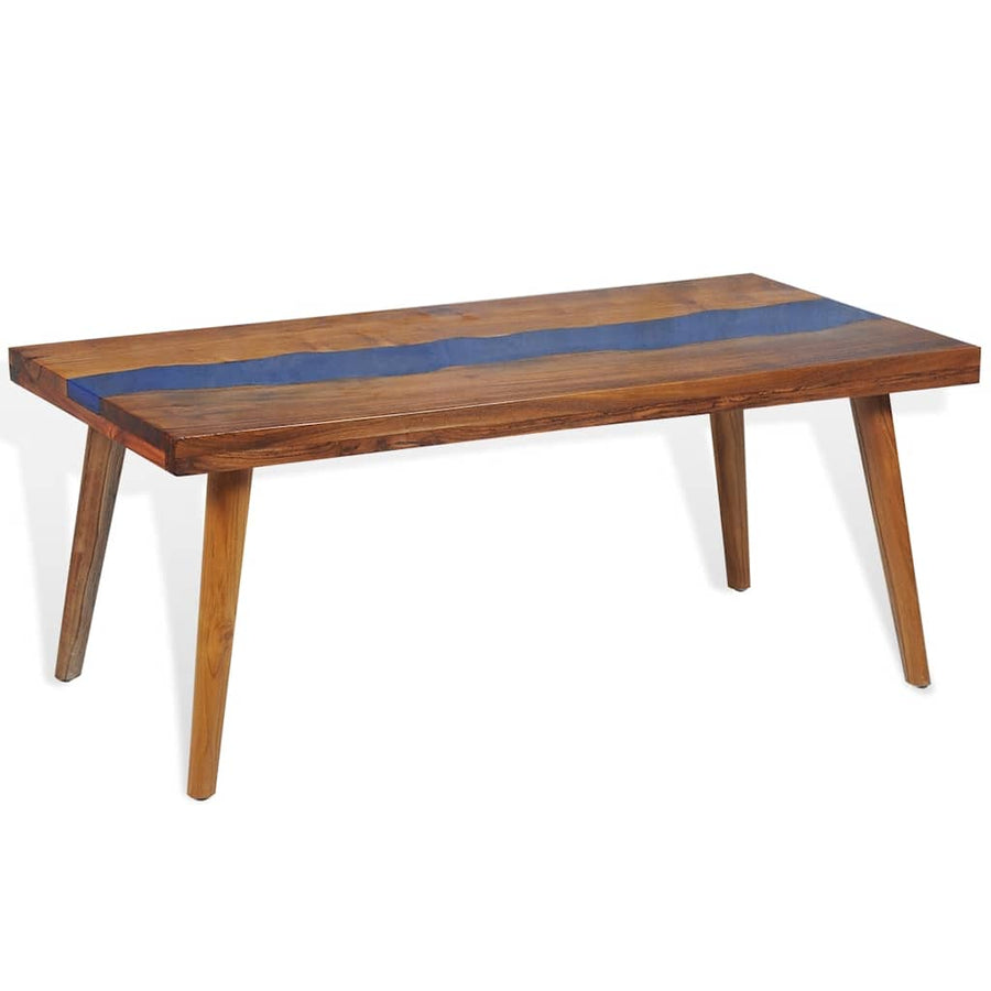 Salontafel 100X50X40 Cm Teakhout Hars