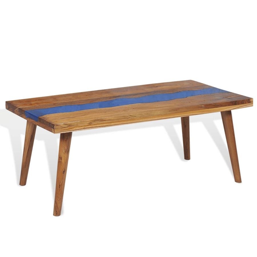 Salontafel 100X50X40 Cm Teakhout Hars