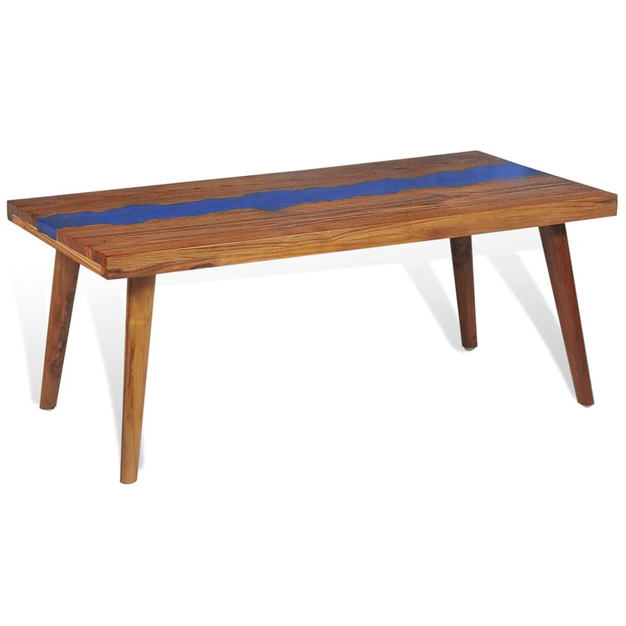 Salontafel 100X50X40 Cm Teakhout Hars