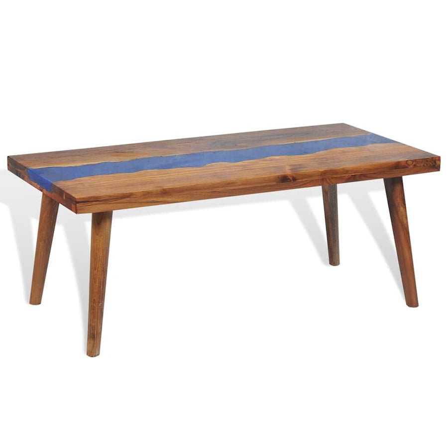 Salontafel 100X50X40 Cm Teakhout Hars