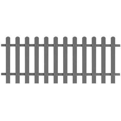 Hek 200x80 cm HKC 80 cm Grijs