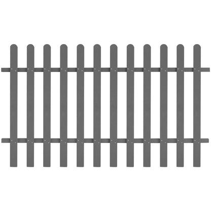 Hek 200x120 cm HKC 120 cm Grijs