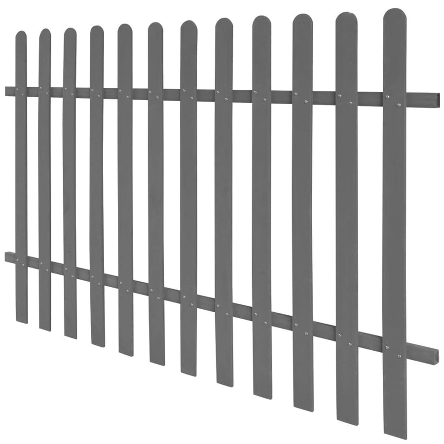 Hek 200x120 cm HKC 120 cm Grijs