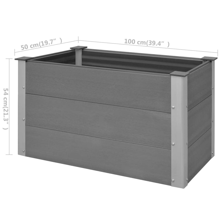 Plantenbak Verhoogd Hkc 100 x 50 x 54 cm