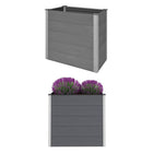 Raised planter 100x50x91 cm HKC grey