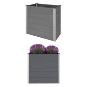 Verhoogde plantenbak 100x50x91 cm HKC grijs