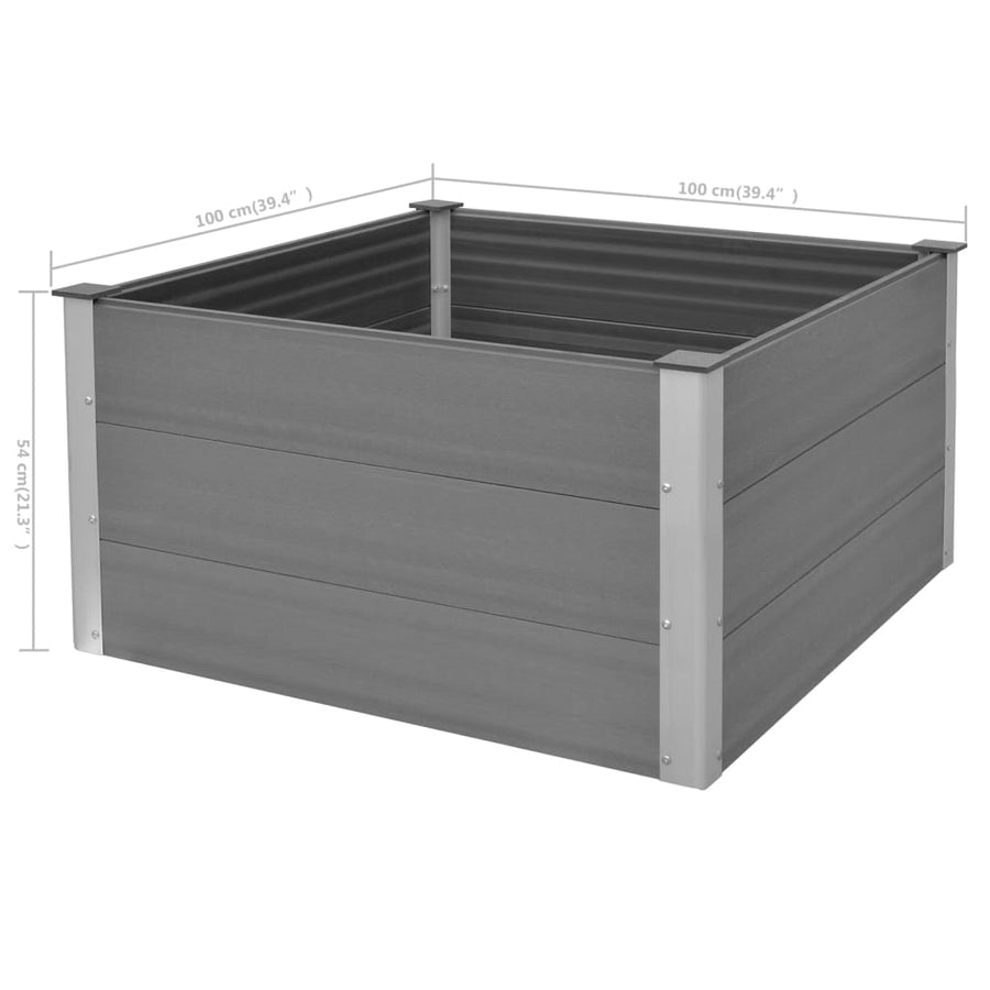 Plantenbak Verhoogd Hkc 100 x 100 x 54 cm