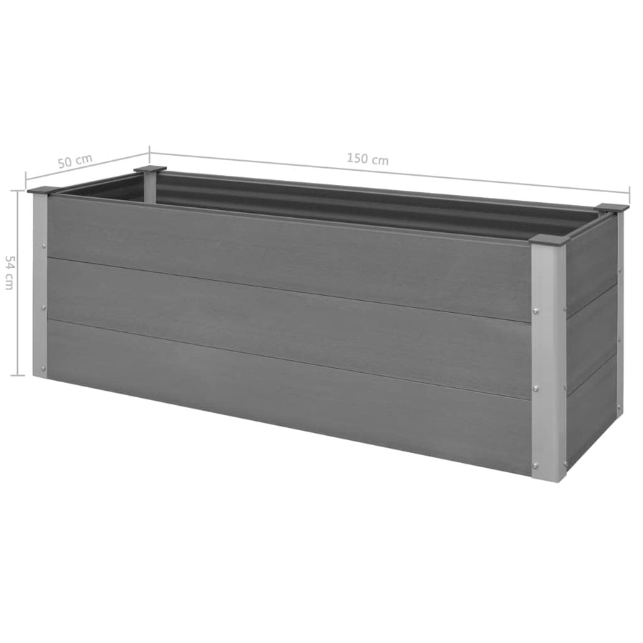 Plantenbak Verhoogd Hkc 150 x 50 x 54 cm