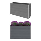 Raised planter 150x50x91 cm HKC grey