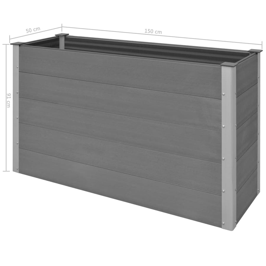 Plantenbak Verhoogd Hkc 150 x 50 x 91 cm