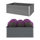 Raised planter 150x100x54 cm HKC grey