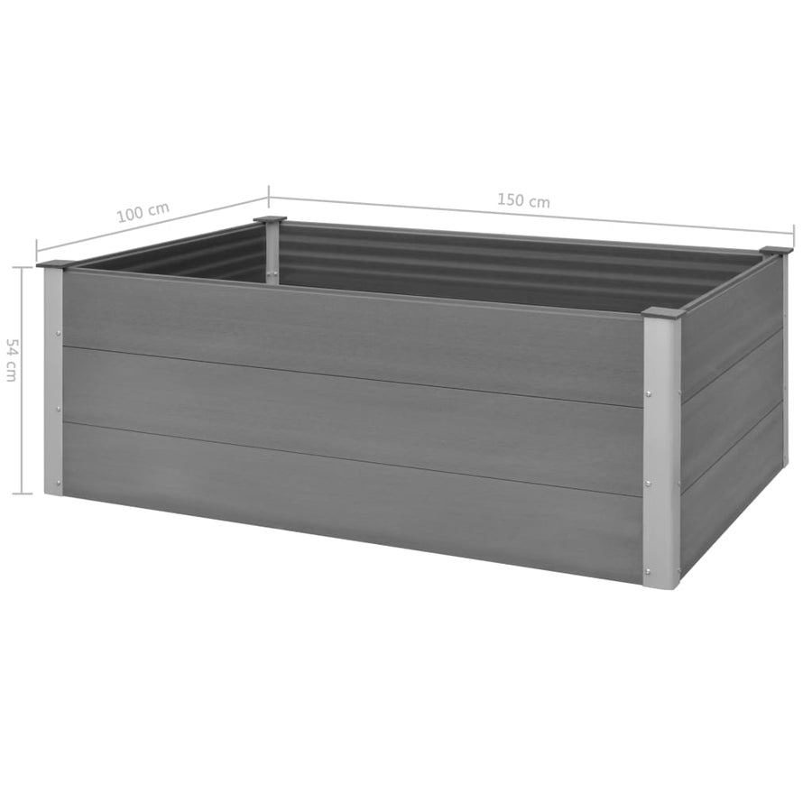 Plantenbak Verhoogd Hkc 150 x 100 x 54 cm