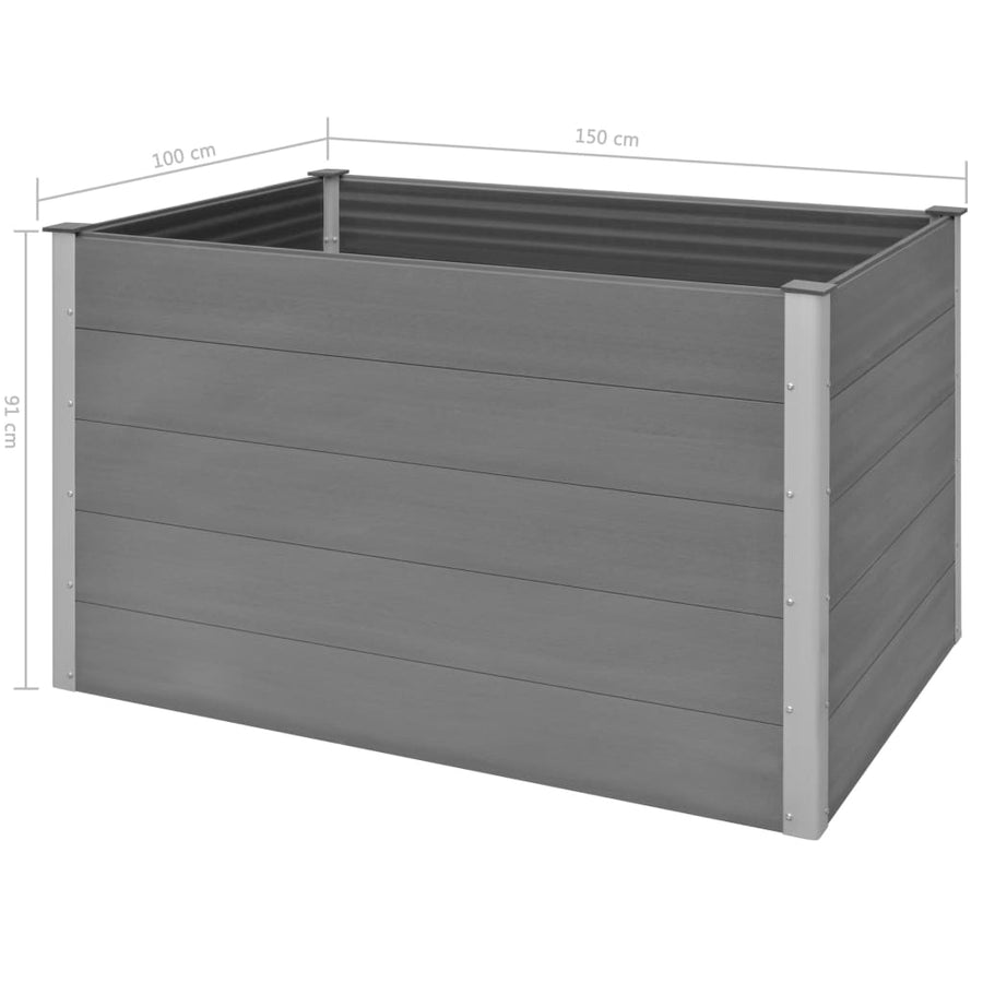 Plantenbak Verhoogd Hkc 150 x 100 x 91 cm