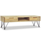 TV cabinet 120x35x35 cm solid teak wood