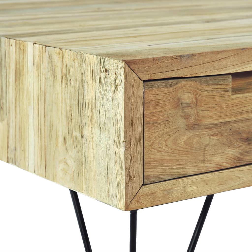 Tv-Meubel 120X35X35 Cm Massief Teakhout