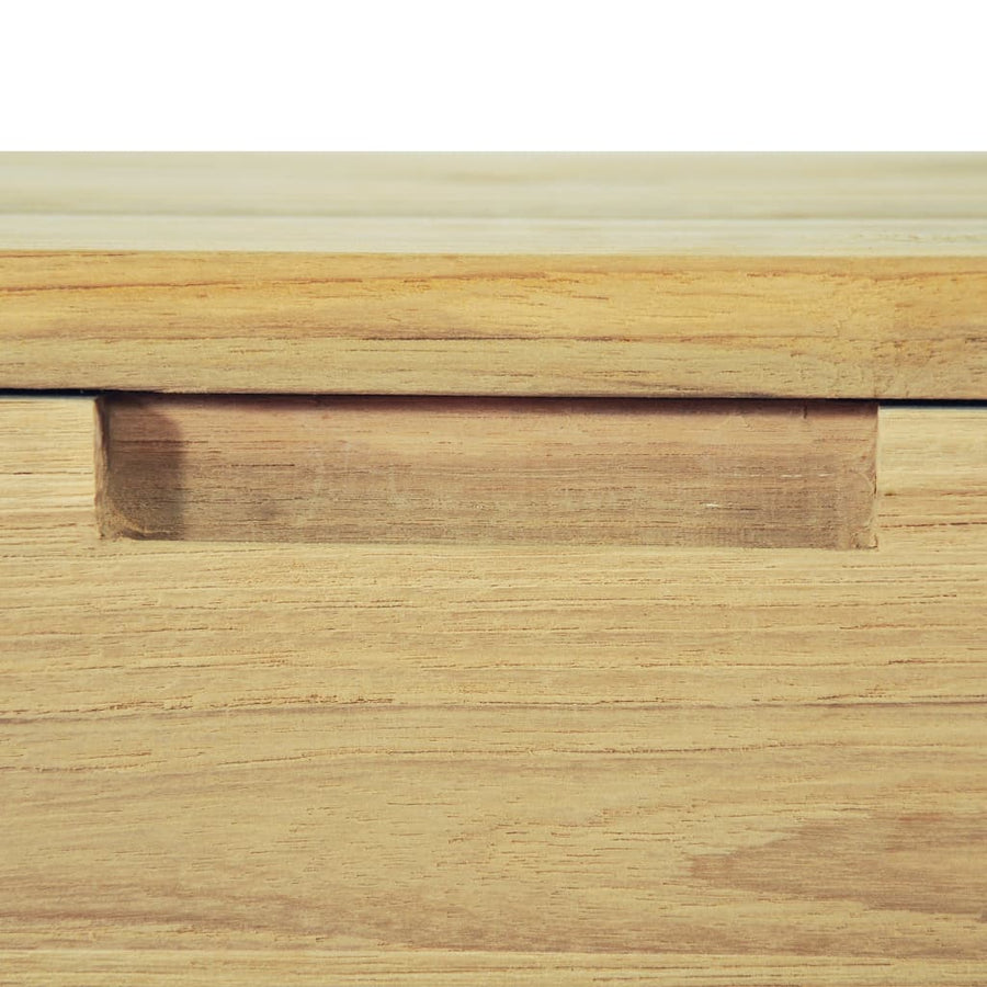 Tv-Meubel 120X35X35 Cm Massief Teakhout