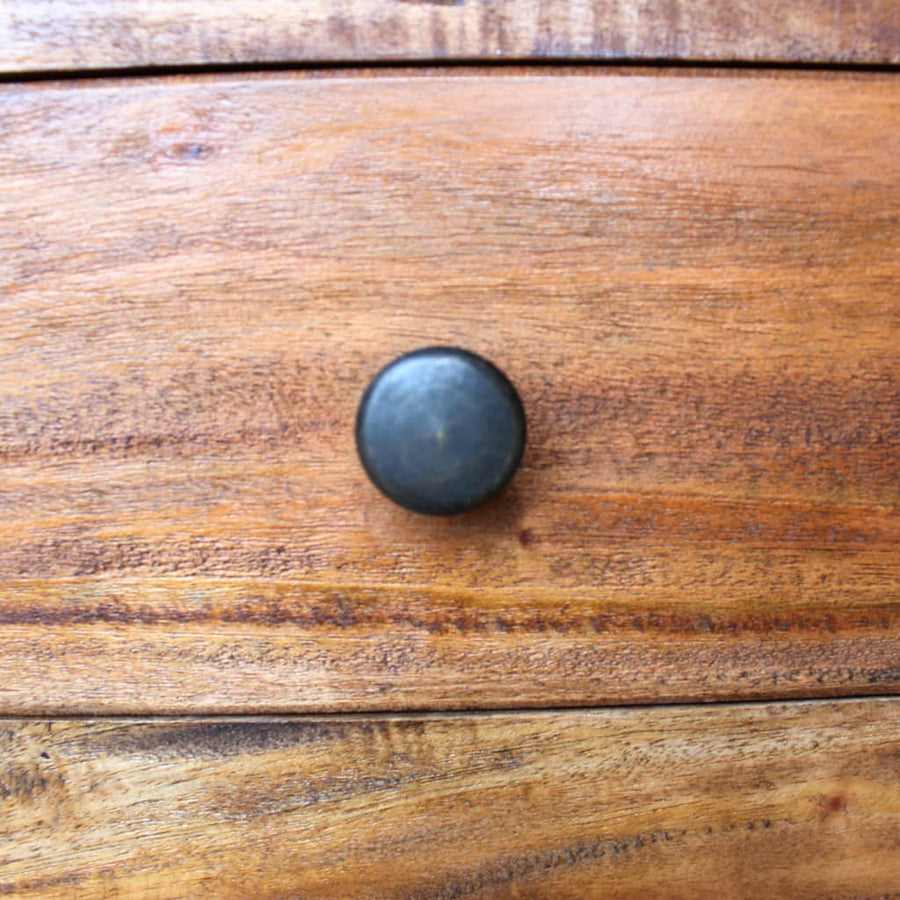 Dressoir 100X30X50 Cm Massief Gerecycled Hout