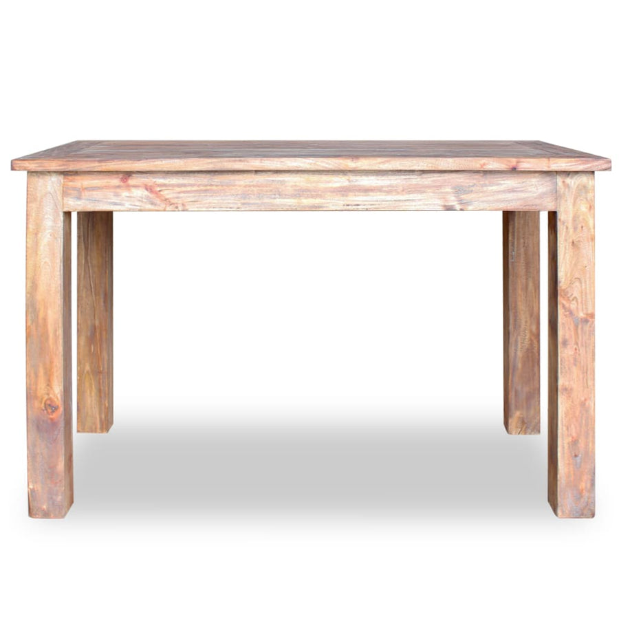 Eettafel 120X60X77 Cm Massief Gerecycled Hout